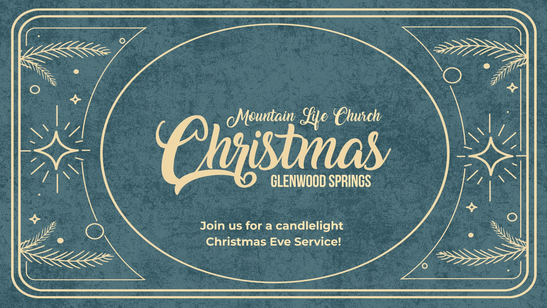 Mountain Life Church. Christmas in Glenwood Springs. Join us for a candlelight Christmas Eve service!