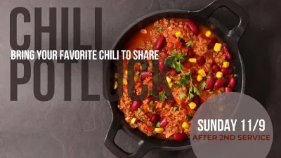 Mountain Life Chili Potluck